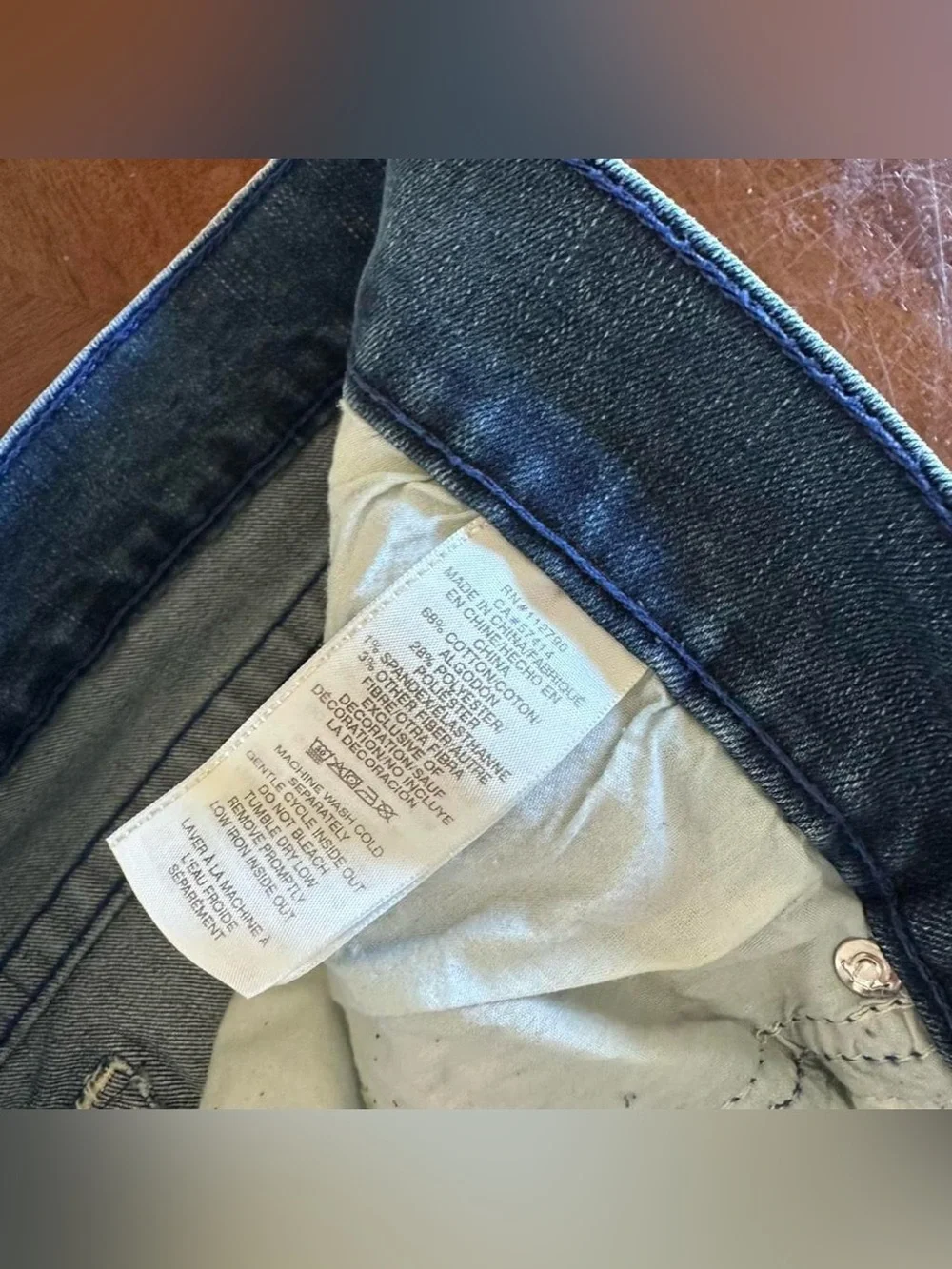 True Religion Geno Relaxed Slim Stretch Jeans Men’s 42 Blue Denim